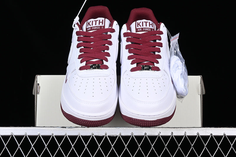 NIKE KITH X AIR FORCE 1 07 LOW WHITERED