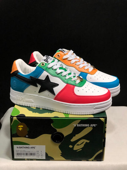 BAPE STA - Patent Leather Mixed Colors