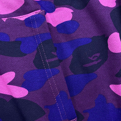 BAPE Hoodie - 1st Camo Purple Full Zip Hoodie